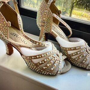 US 5 ballroom/salsa Heels